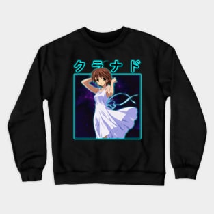 Retro Nagisa Clannad Manga Crewneck Sweatshirt